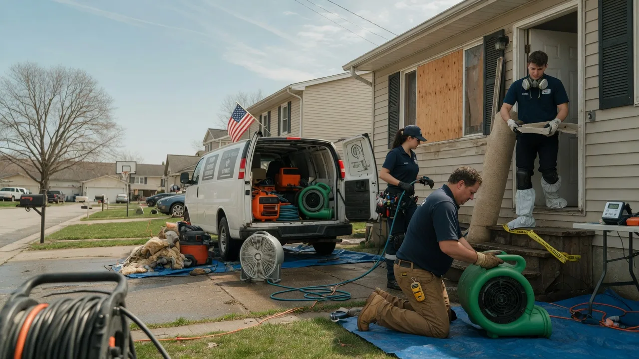 Water Damage Restoration in Pleasant Hill, IL near me